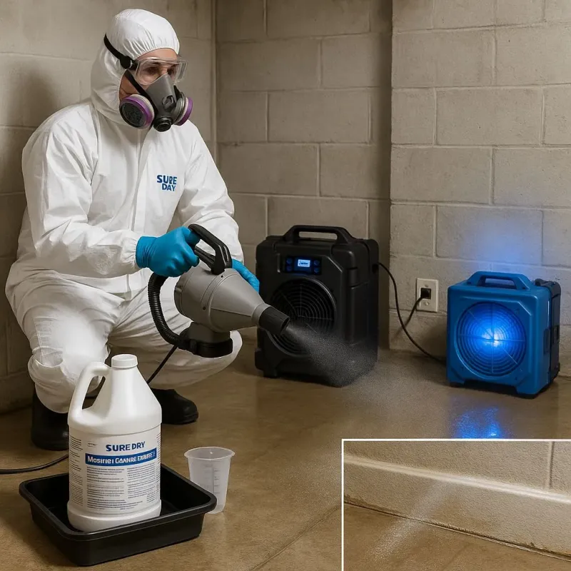Sanitization and Odor Removal process in Edgewater, IL