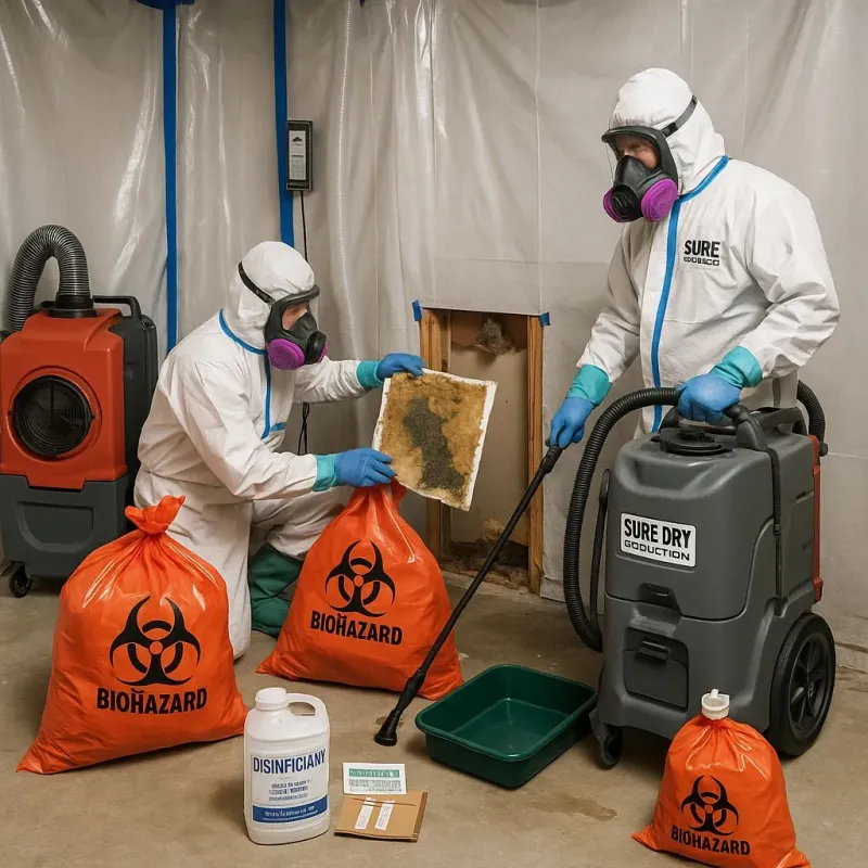 Contaminated Water Handling Protocols process in Edgewater, IL